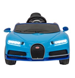 Bugatti Chiron pentru copii - albastru cu telecomandă