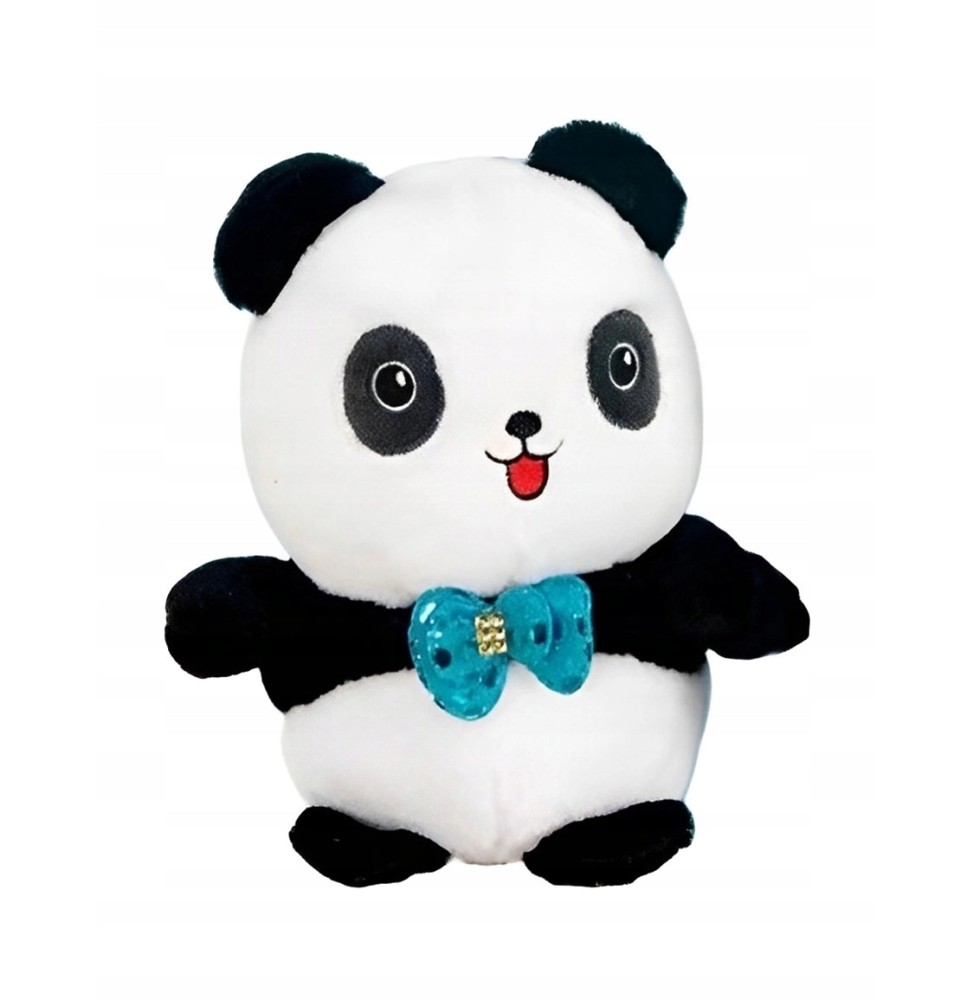 Pluszowa panda z kokardą 25 cm Pluszowa panda z kokardą 25 cm