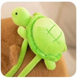 Plush Capybara with Backpack 23 cm