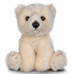 White Polar Bear Plush Toy 23 cm