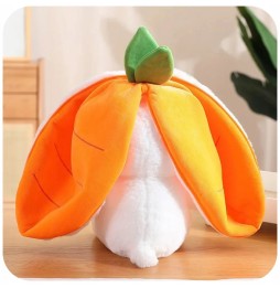 Carrot Bunny Plush 3-in-1 - Toy and Pillow