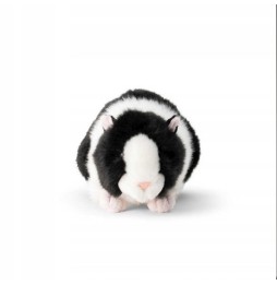 Black and White Guinea Pig Plush Toy