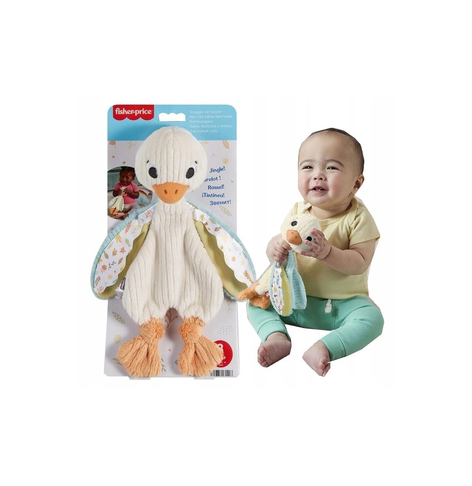 Rața senzorială Fisher Price pentru bebeluși