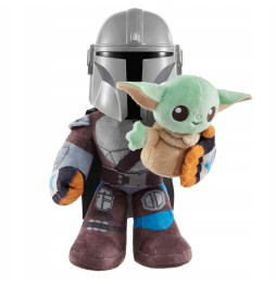 Mattel Star Wars Mandalorian i Grogu Pluszowe Figurki