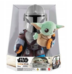 Mattel Star Wars Mandalorian i Grogu Pluszowe Figurki