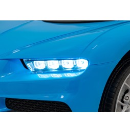 Bugatti Chiron pentru copii - albastru cu telecomandă