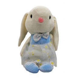 Pluszowy królik niebieski 30 cm
