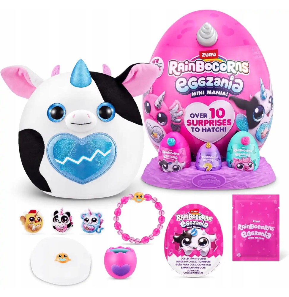 ZURU Rainbocorns Eggzania Mini Mania Cow