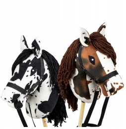 Skippi Stick Horse White-Brown A3