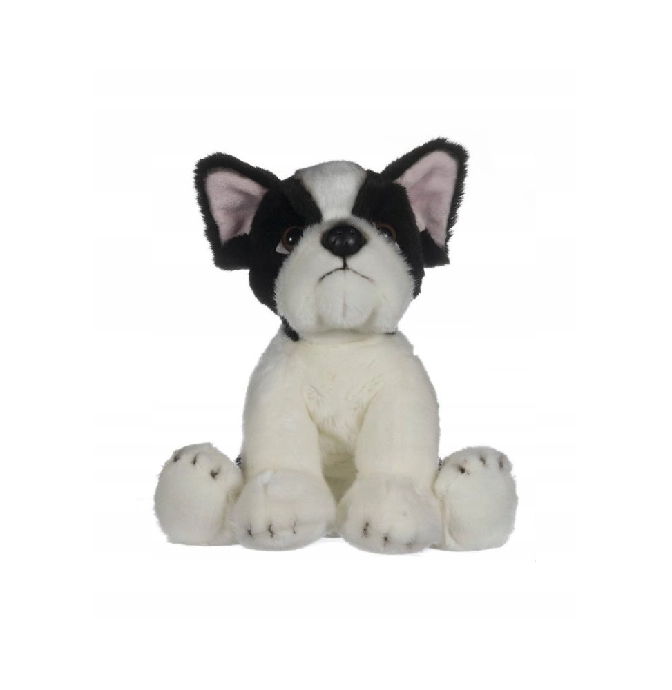 Plush Boston Terrier Dog 25 cm