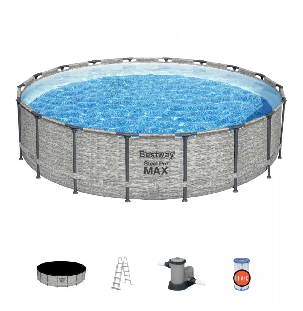 Piscină steel pro max 549x122 Bestway 5w1 + accesorii