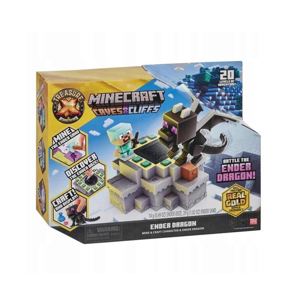 TreasureX Minecraft Caves & Cliffs Dragon TreasureX Minecraft Caves & Cliffs Dragon