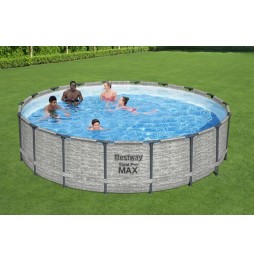 Piscină steel pro max 549x122 Bestway 5w1 + accesorii