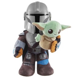 Mattel Star Wars Mandalorian i Grogu Pluszowe Figurki