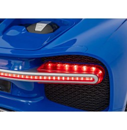 Bugatti Chiron pentru copii - albastru cu telecomandă