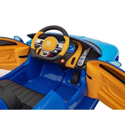 Bugatti Chiron for Kids - Blue with Remote