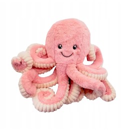 Octopus din pluș roz 60 cm - jucărie