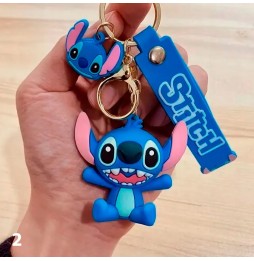 Plush Toy Stitch with Keychain for Kids