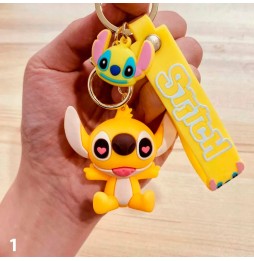 Plush Toy Stitch with Keychain for Kids