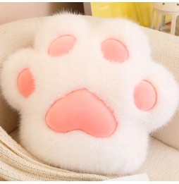 Paw-Shaped Plush Cushion 45cm