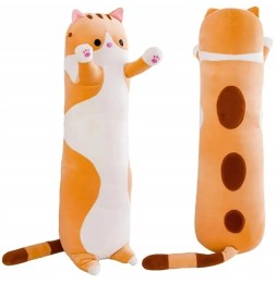 Plush Toy Orange Cat Lucek 50 cm