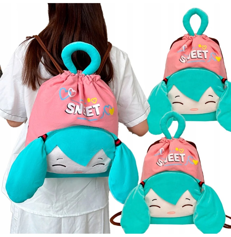 Soft Hatsune Miku Bag for Kids