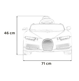 Bugatti Chiron pentru copii - albastru cu telecomandă