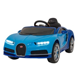 Bugatti Chiron pentru copii - albastru cu telecomandă