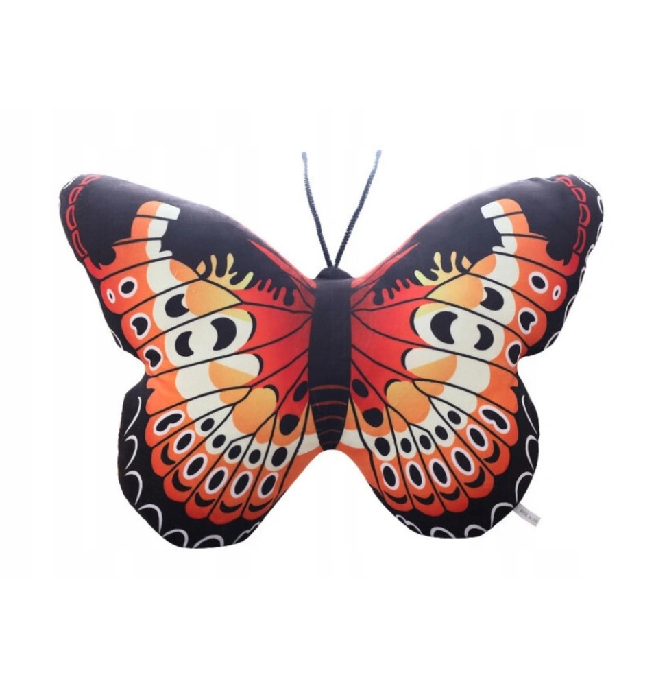 Red Plush Butterfly 40 x 30 cm