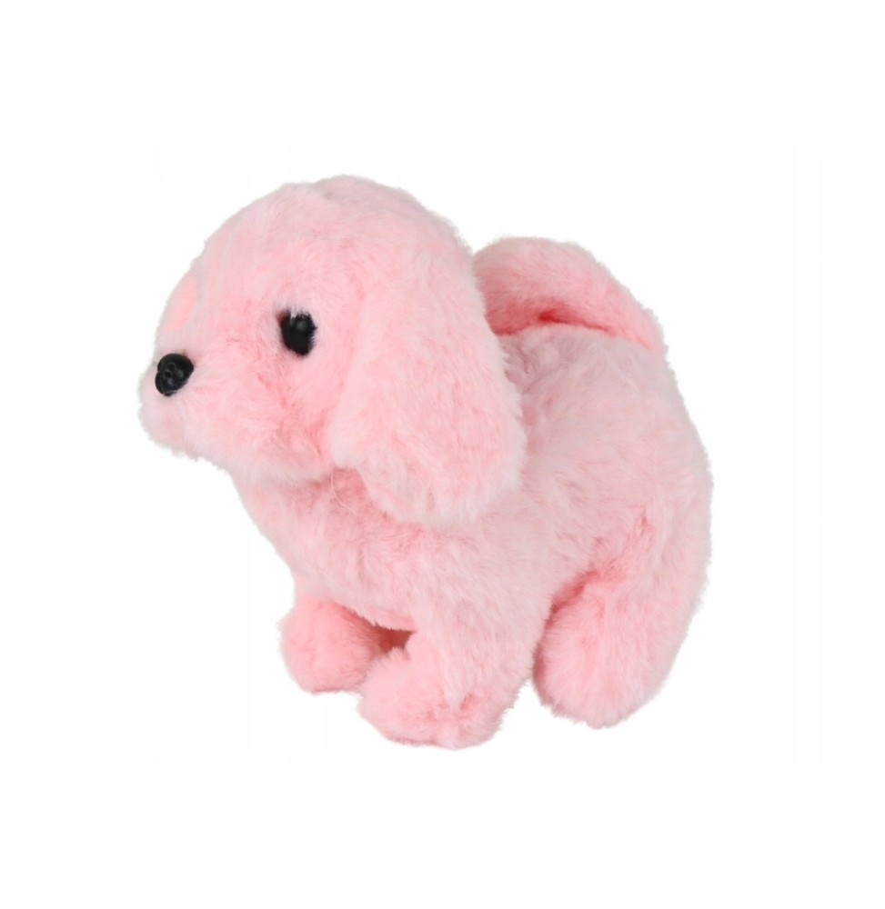 Interactive Pink Walking Puppy