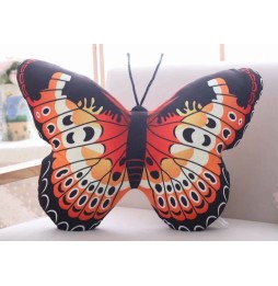 Red Plush Butterfly 40 x 30 cm