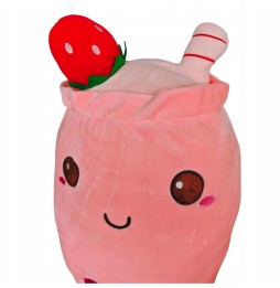 Poduszka bubble tea truskawka 45 cm