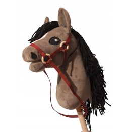 A4 Hobby Horse Kary - Black Stick Horse