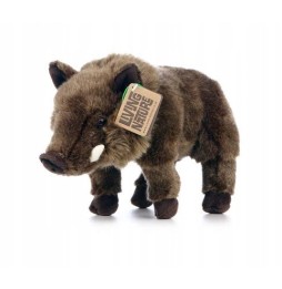 Duży dzik maskotka 25 cm