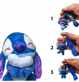 Jucărie plush Stitch cu breloc