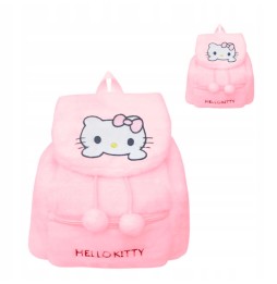 Plecak pluszowy Kuromi Hello Kitty różowy