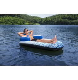 Indigo Wave Inflatable Swimming Mattress Bestway