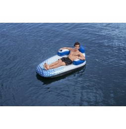 Indigo Wave Inflatable Swimming Mattress Bestway