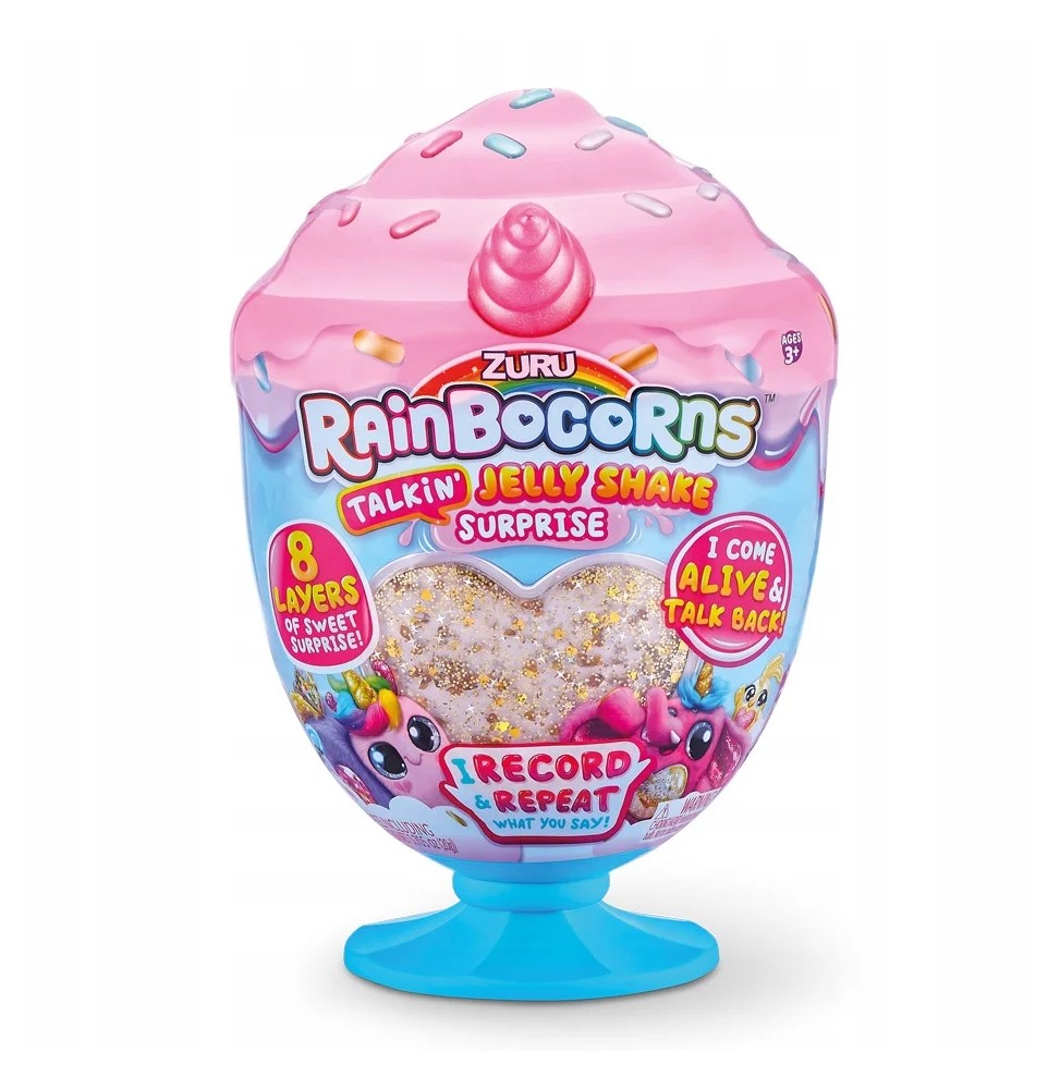 Rainbocorns Puchar Lodowy z Maskotką Różowy Rainbocorns Puchar Lodowy z Maskotką Różowy