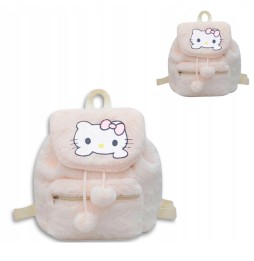 Plush Kuromi Hello Kitty Backpack for Kids