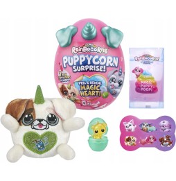 Rainbocorns Puppycorn magic heart maskotka piesek