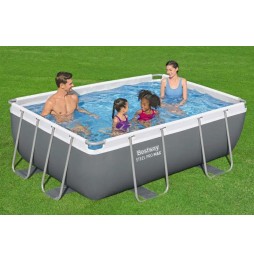 Power Steel Frame Pool 282x196x84 Bestway 4 in 1 Pump