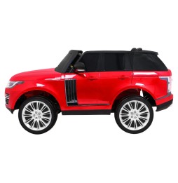 Range rover hse autko dla 2 dzieci, pilot, panel audio, led