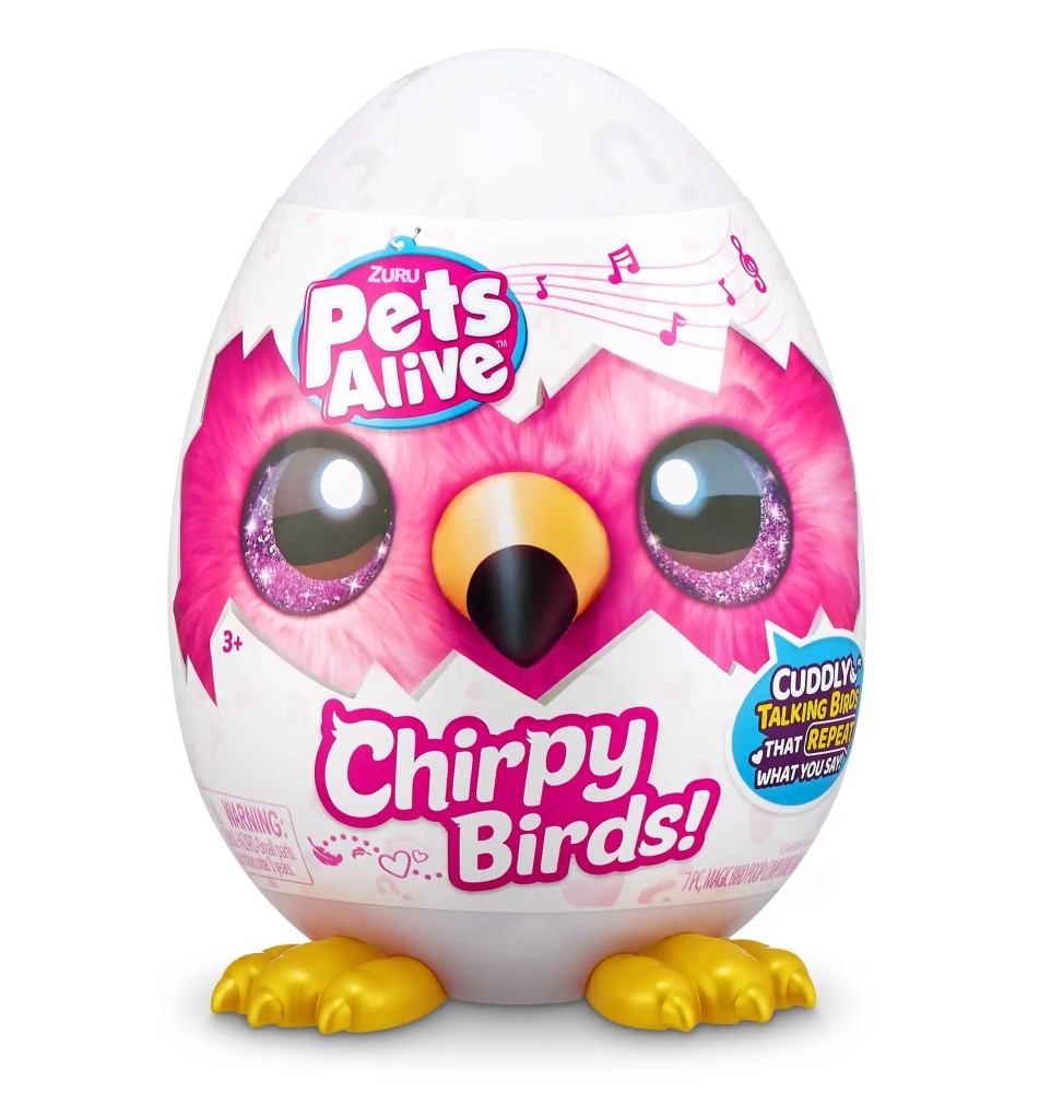 Pets Alive Chirpy Birds Interactive Toy