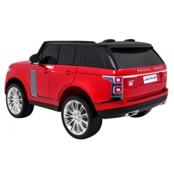 Range rover hse autko dla 2 dzieci, pilot, panel audio, led