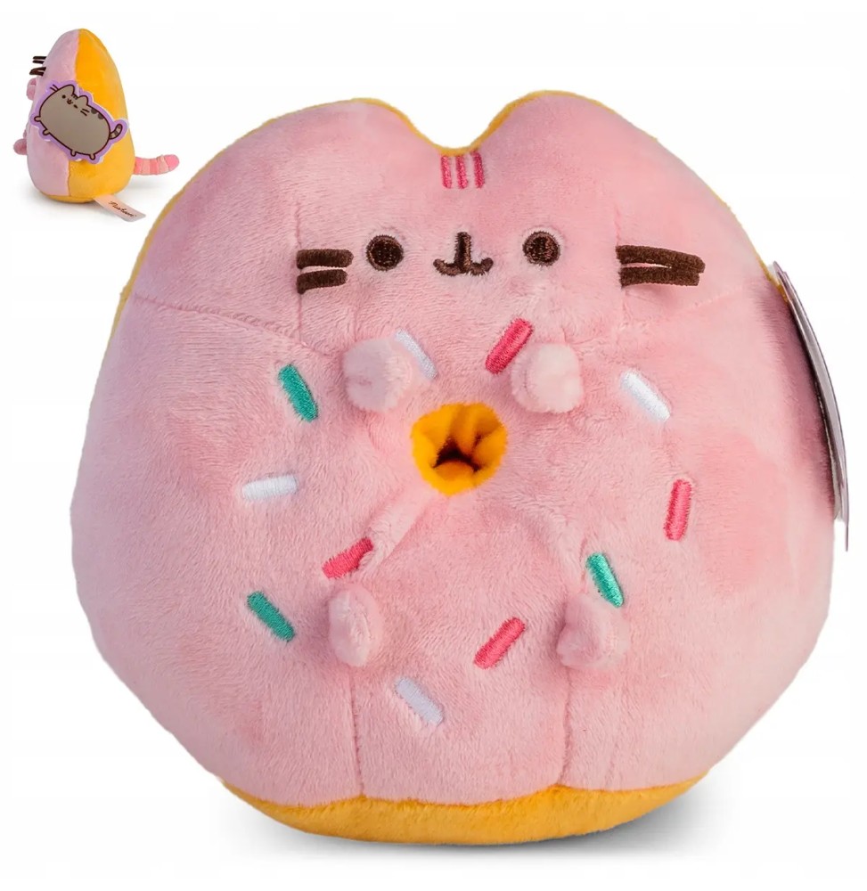 Pusheen donut plush cat 16 cm pink