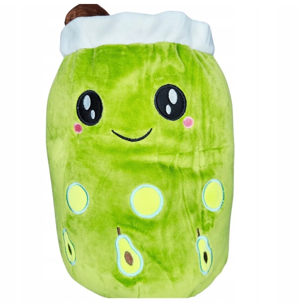 Jucărie de pluș bubble tea avocado 28 cm