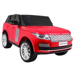 Range rover hse autko dla 2 dzieci, pilot, panel audio, led