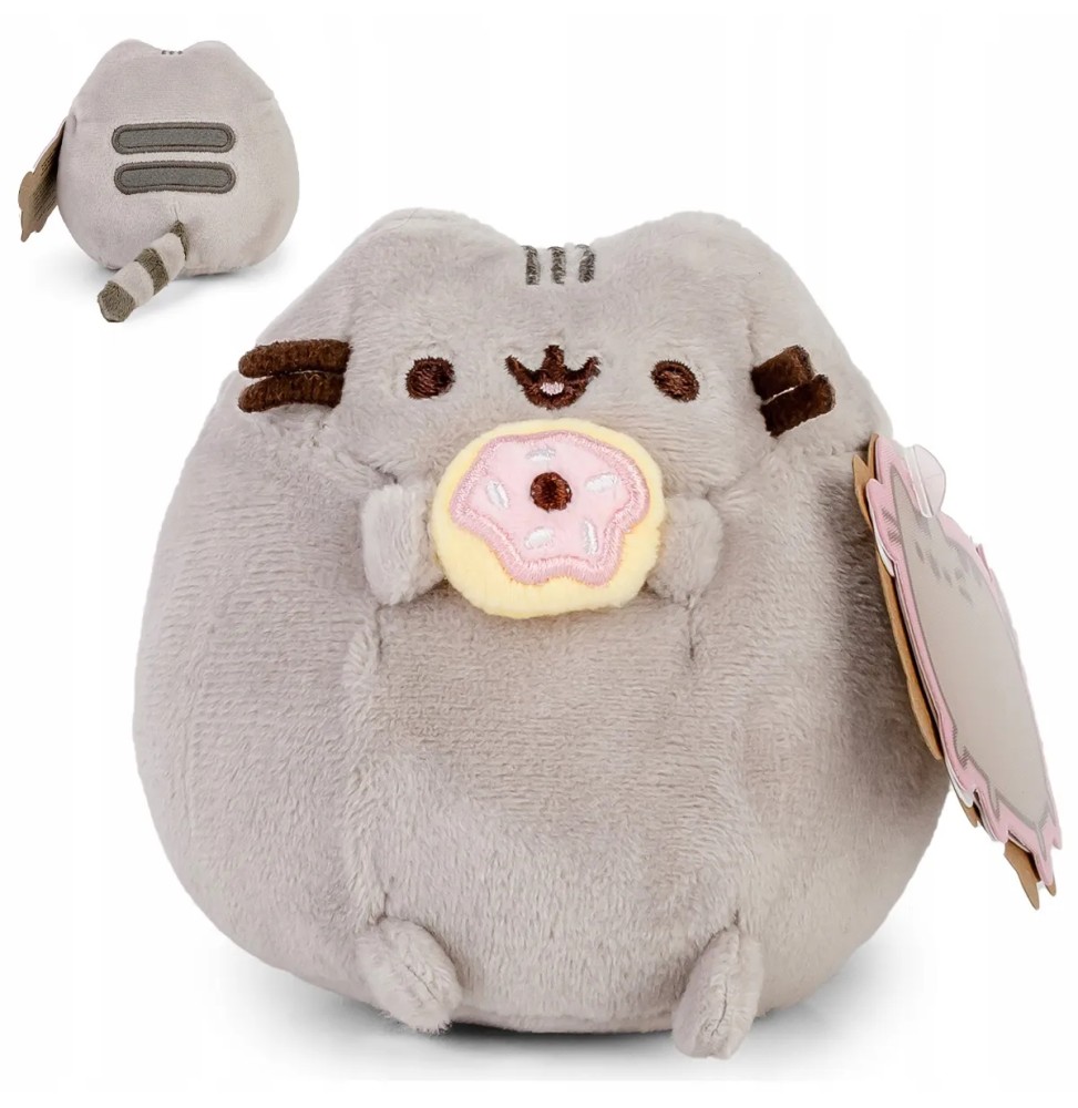 Pusheen with Donut Plush Toy 13 cm