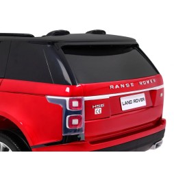 Range rover hse autko dla 2 dzieci, pilot, panel audio, led